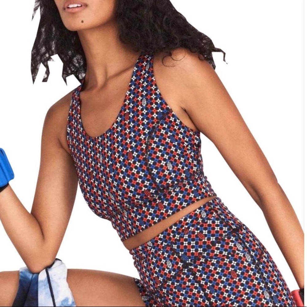 NWT Free People Movement Ashford Synergy Crop Top Activewear Sports Bra Small